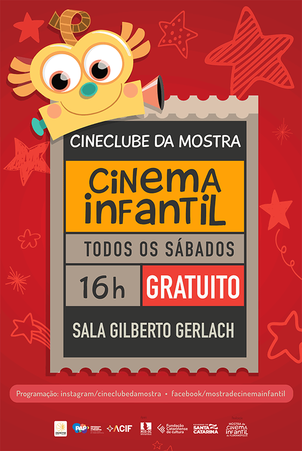 cartaz cineclube da Mostra de Cinema Infantil