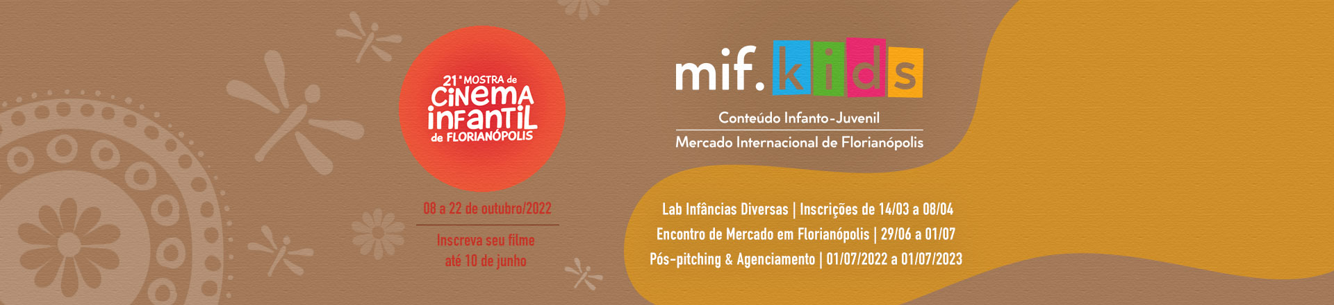 banner Mostra e Mif.Kids - Mercado Internacional de Florianópolis | Conteúdo Infanto-juvenil